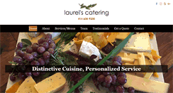 Desktop Screenshot of laurelscatering.com